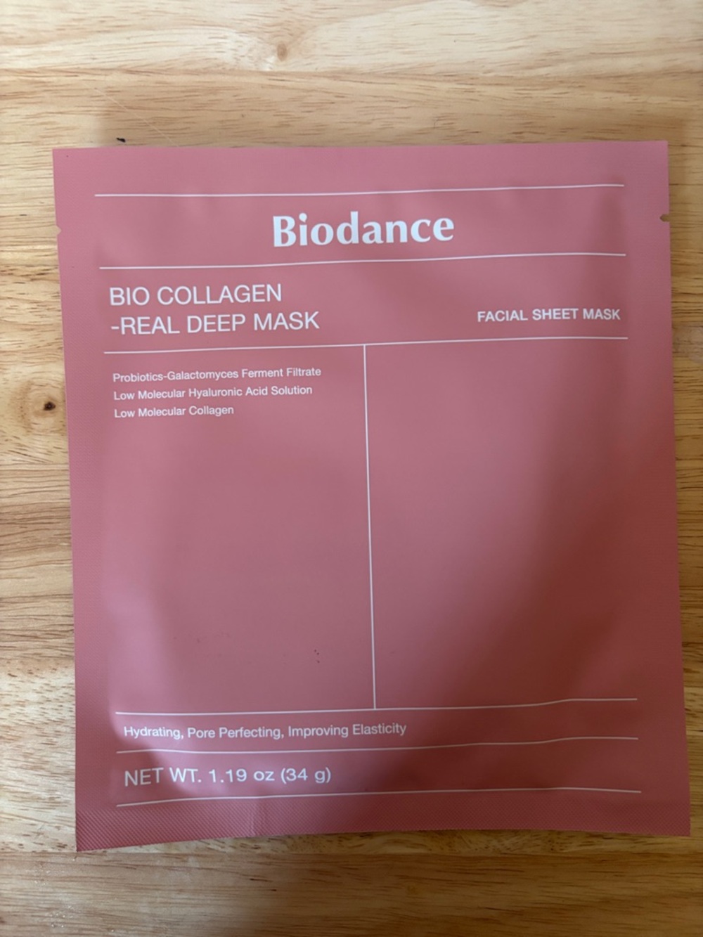Biodance Bio Collagen Real Deep Mask Facial Sheet Mask Exp 11/10/27